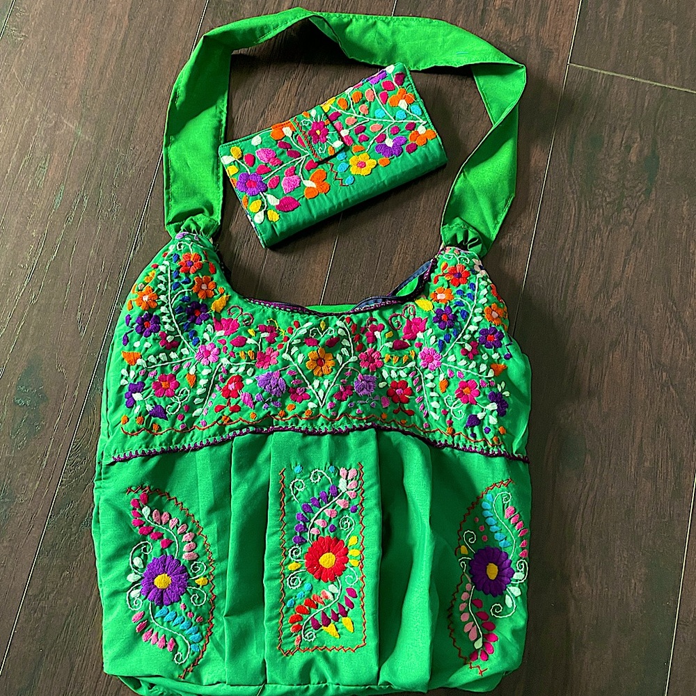 Mexican Channel Purse and Wallet